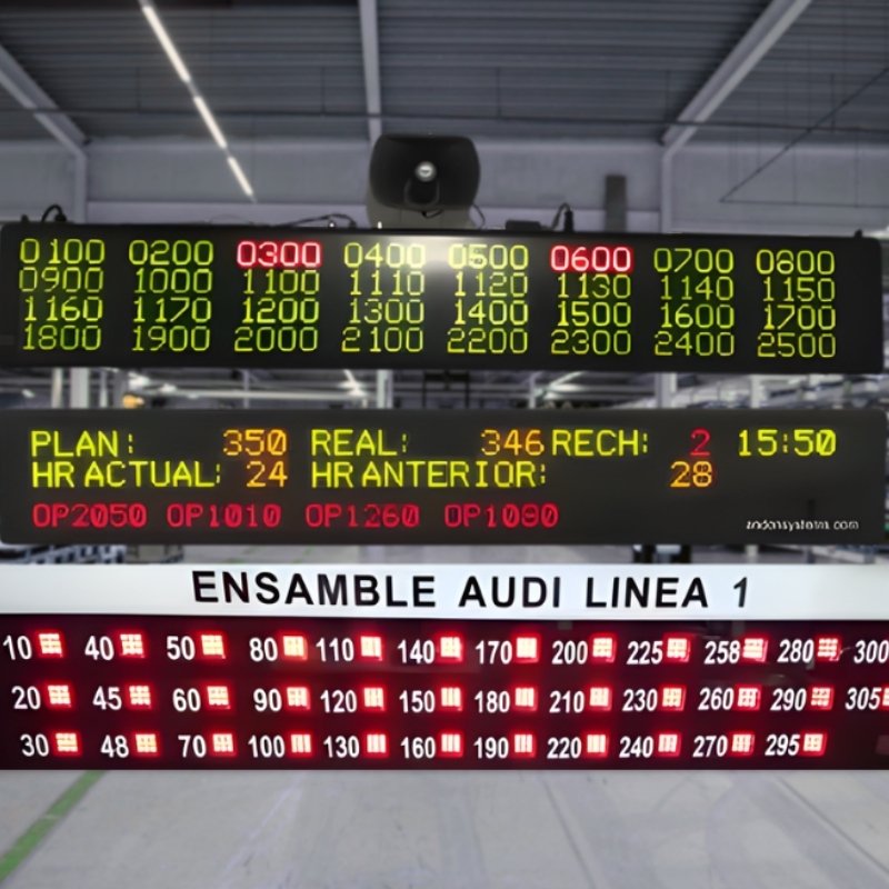 Sistema Andon para Balanceo de Operaciones