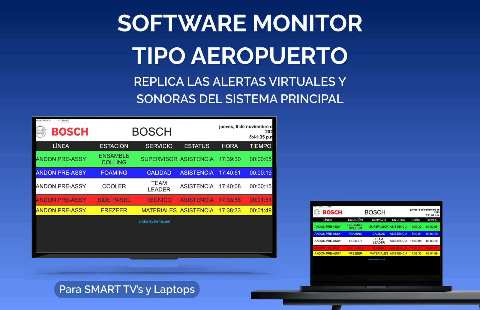 Software Monitor Tipo Aeropuerto - Ver imagen 2